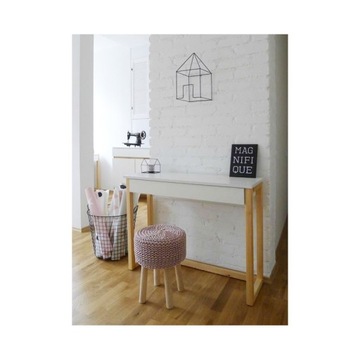 K-DES5 - ТУДОМ-СТОЛИК, КОНСОЛЬ НА ДЕРЕВЯННЫХ НОЖКАХ