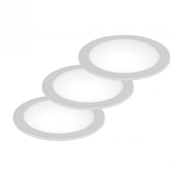 Oprawa wpuszczana OCZKA 3xLED/5W SLIM BIAŁE