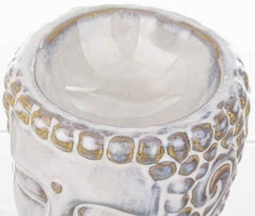 АРОМАТИЧЕСКИЙ КАМИН БУДДА КЕРАМИЧЕСКИЙ МАСЛО-ВОСК 19 СМ НАГРЕВАТЕЛЬ ДЛЯ ГОЛОВКИ