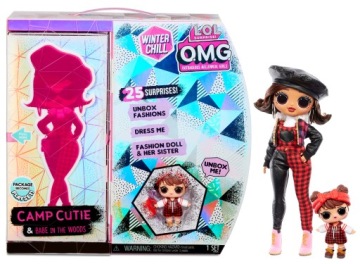 LOL SURPRISE OMG WINTER Chill Lalka CAMP CUTIE