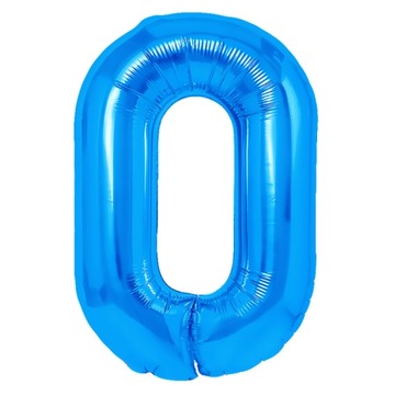 Balon foliowy ciemny niebieski 0 100cm niebieska