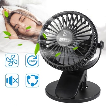 МИНИ USB-ВЕНТИЛЯТОР БЕСПРОВОДНОЙ НАСТОЛЬНЫЙ ВЕНТИЛЯТОР 1200МА АККУМУЛЯТОР