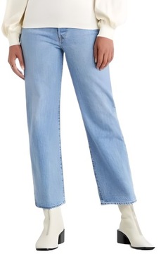 Spodnie Jeansy LEVI'S Ribcage Straight Ankle 24x27