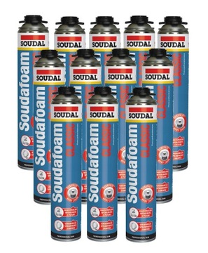 SOUDAL CLASSIC PIANKA PISTOLETOWA NISKOPRĘŻNA12szt