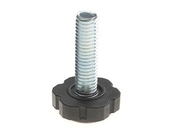 Stopka meblowa regulowana czarna M8 100szt