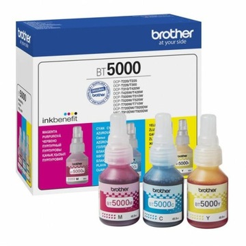Набор чернил Brother BT5000CLVAL CMY, 3 x 5000 страниц