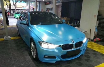 ШПОН ПЛЕНКА МАТОВЫЙ ХРОМ СИНИЙ САТИНОВЫЙ ЖЕМЧУГ