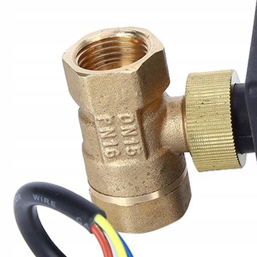 ШАРОВОЙ СОЛЕНОИДНЫЙ КЛАПАН 1/2'' ВОДЯНОЙ ПРИВОД AC 220 В 6 Вт DN15