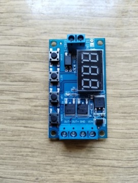 MOSFET реле времени таймер переключатель 5V - 24V 15A 0-999мин