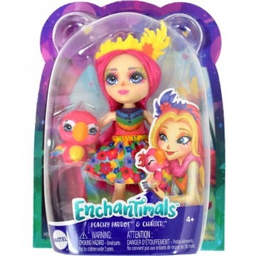 Enchantimals Peachy Parrot & Chatter HCF99