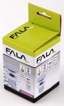 ПРОБКА CLICK CLACK ДЛЯ РАКОВИНЫ G 5/4 КРУГЛАЯ ЛАТУНЬ