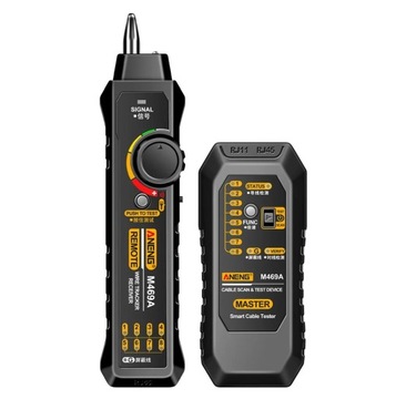 TESTER I LOKALIZATOR WYKRYWACZ KABLI SIECIOWYCH RJ45 / RJ11 - ANENG M469A