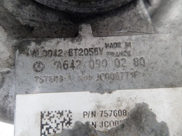 MERCEDES 3.0 TURBÍNA TURBO 6420900280