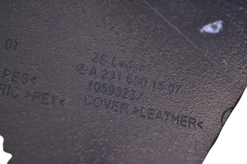 MERCEDES-BENZ SL R231 2016 RÁMEČEK PŘIHRÁDKY DESKY ROZDĚLOVACÍ