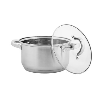GARNEK ZE STALI NIERDZEWNEJ 26CM 6L GARNEK TRADYCYJNY INDUKCJA Topfann