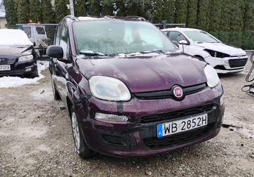 Fiat Panda II Hatchback 5d 1.2 69KM 2012 Fiat Panda I rej 2013r, 1.2 Benzyna. Lekko uszkodzony przod. Jezdzi. 1.2, zdjęcie 1