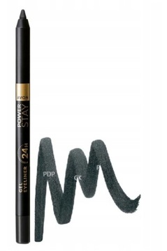 Avon Żelowa kredka do oczu 24 godziny Power Stay BLACK Czarny Gel Eyeliner