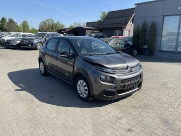 Citroen C3 III Hatchback 1.2 PureTech 82KM 2019 Citroen C3 Feel Oryginalny przebieg