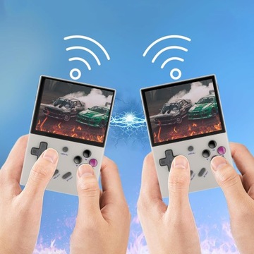 Портативная мобильная консоль для ретро игр 128 ГБ PS1 White