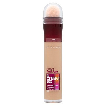 MAYBELLINE KOREKTOR Z GĄBKĄ INSTANT ANTI-AGE ERASER NR 02 NUDE 6.8 ML