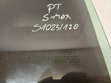 FORD S-MAX MK1 06- SKLO (OKNO) PRAVÝ ZADNÍ ..0