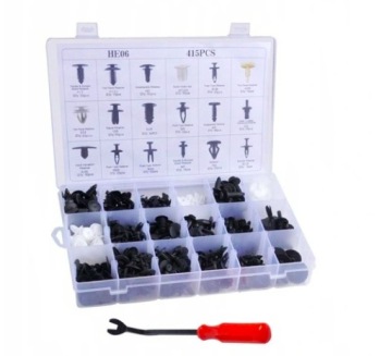 Пластиковые заклепки, автомобильные штифты Набор - 100 шт.