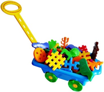 НАБОР ТАЧКА С РУЧКОЙ + ВАФЕЛЬНЫЕ БЛОКИ MIX 60