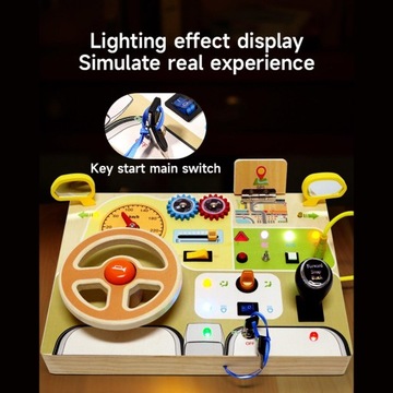 Развивающие игрушки на аналоговом руле. Развивающие занятия для детей дошкольного возраста.