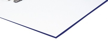 Папка-скоросшиватель ПП А4/55 мм белая, УСИЛЕННАЯ