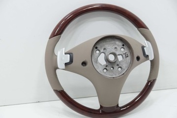 ДЕРЕВЯННЫЙ КОЖАНЫЙ РУЛЬ MERCEDES SL R230 LIFT