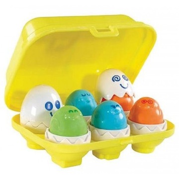 TOMY HAPPY EGGS Сортировщик яиц со звуком для малышей