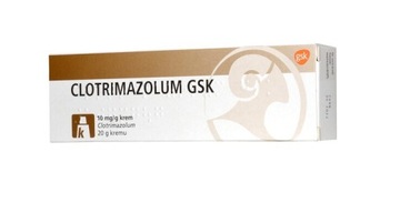 CLOTRIMAZOLUM GSK 1% KREM 20G