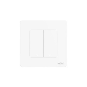 MOES Star Ring włącznik światła podwójny switch Zigbee HomeKit bez N