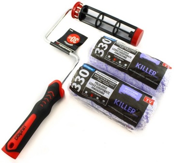 UCHWYT RĄCZKA + 2xKILLER 17,8CM WŁ. 13MM SERIA 330