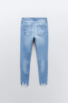 ZARA SPODNIE JEANSOWE DAMSKIE ZW PREMIUM SKINNY 40/42