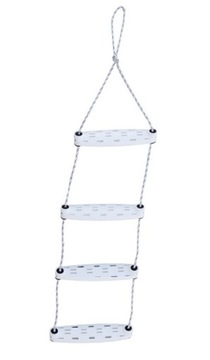 DRABINKA SZNUROWA 4 STOPNIOWA 30x130cm 04264-4