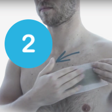 Nad's For Men Мужские полоски для депиляции холодным воском для мужчин