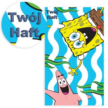 Ręcznik 30x50 cm sponge bob +IMIĘ