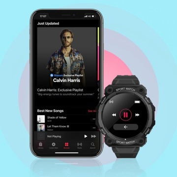 SMARTWATCH ZEGAREK MĘSKI CIŚNIENIE TLEN SMS PL