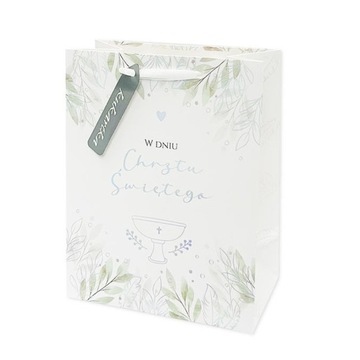 TOREBKA PREZENTOWA CHRZEST ŚWIĘTY CHRZCINY 23x18