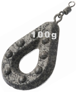 100g CIĘŻAREK PIERŚCIEŃ Z KOLCAMI JAXON CB-AD100