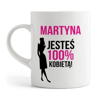 KUBEK Z IMIENIEM - na prezent - DZIEŃ KOBIET