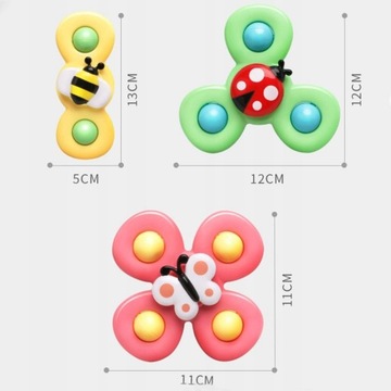 3 . Игрушки для ванны на присоске