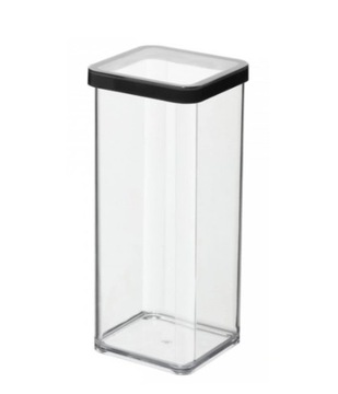 ROTHO POJEMNIK KUCHENNY 1.5L LOFT POKRYWA CZARNA