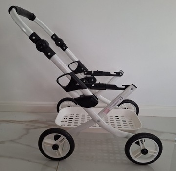 Солидная польская кукольная коляска, глубокая кукла Adbor LILY