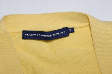 SALE 80% RALPH LAUREN x SWETER SŁONECZNY SWETEREK NA GUZIKI S