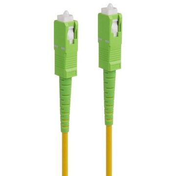 Patchcord światłowód kabel Maclean, SC/APC-SC/APC, jednomodowy, długość 15m