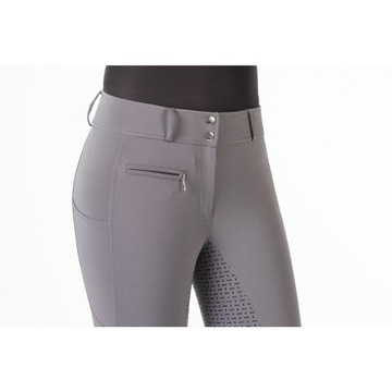 HKM, Bryczesy damskie CHLOE 38 szary