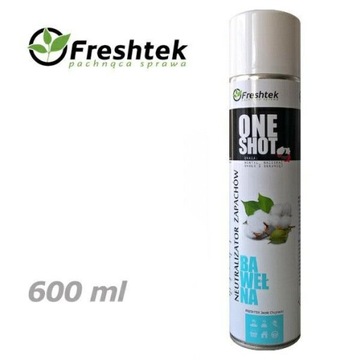 Freshtek One Shot Нейтрализатор запахов, хлопок