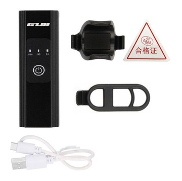 Przód lampka rowerowa LED GUB 013 ładowanie USB